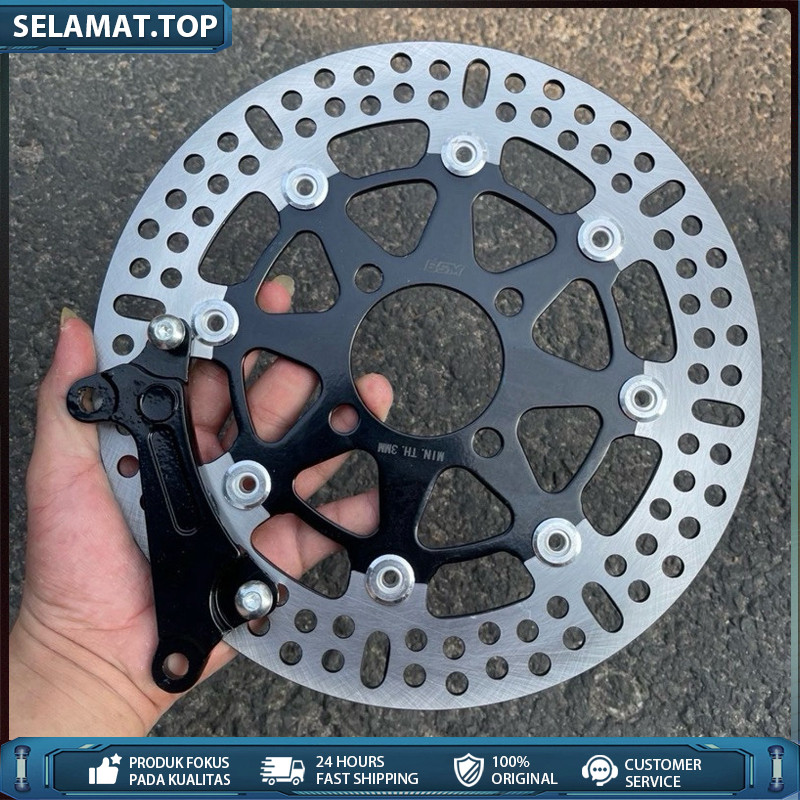 COD Piringan Cakram Beat/Scoopy/Vario/Beat Fi Ukuran 260mm Plus Breket