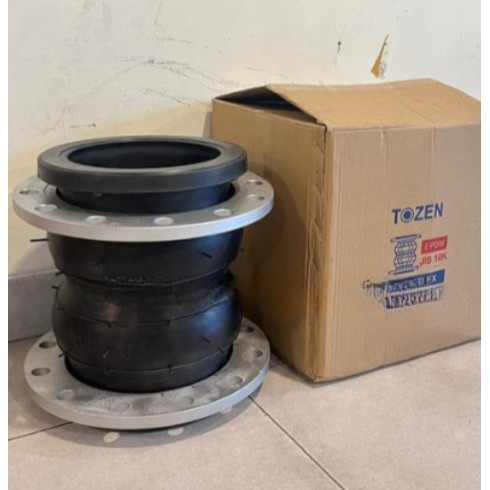 rubber flexible joint twinflex TOZEN 6" inch PN16
