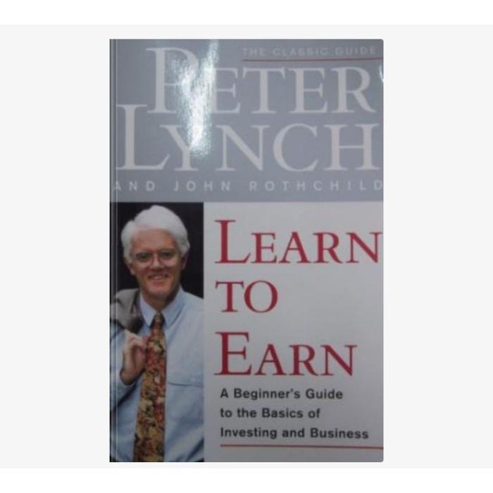buku fisik Buku Learn to Earn by Peter Lynch