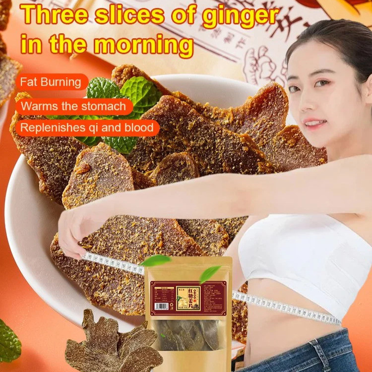 Irisan Jahe Gula Merah Makanan Instan Permen Jahe