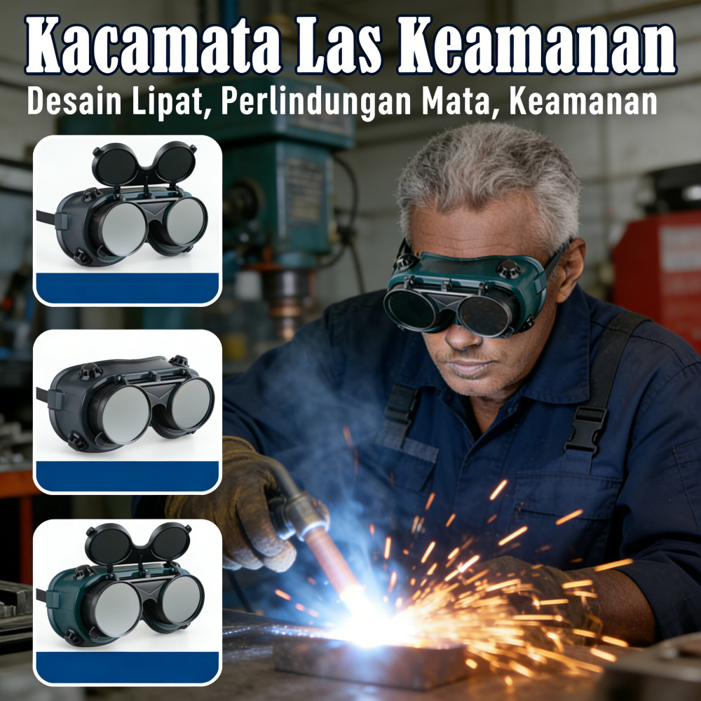 Kacamata las tahan debu Kacamata las tukang las Kacamata las listrik Kacamata las keselamatan Kacama