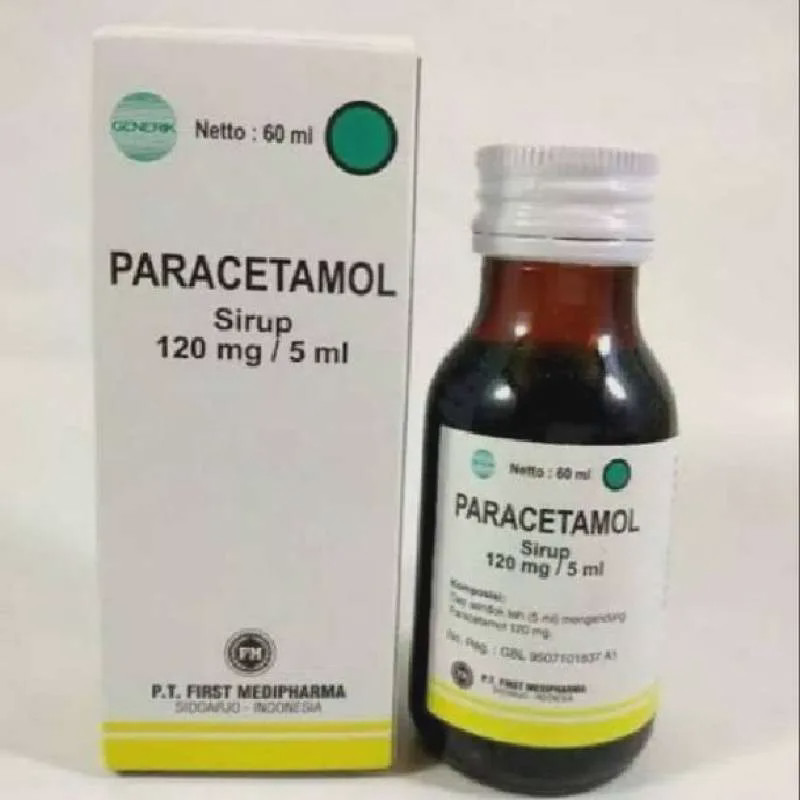 PARACETAMOL GENERIK_009 SIRUP 1 BOTOL @ 60 ML