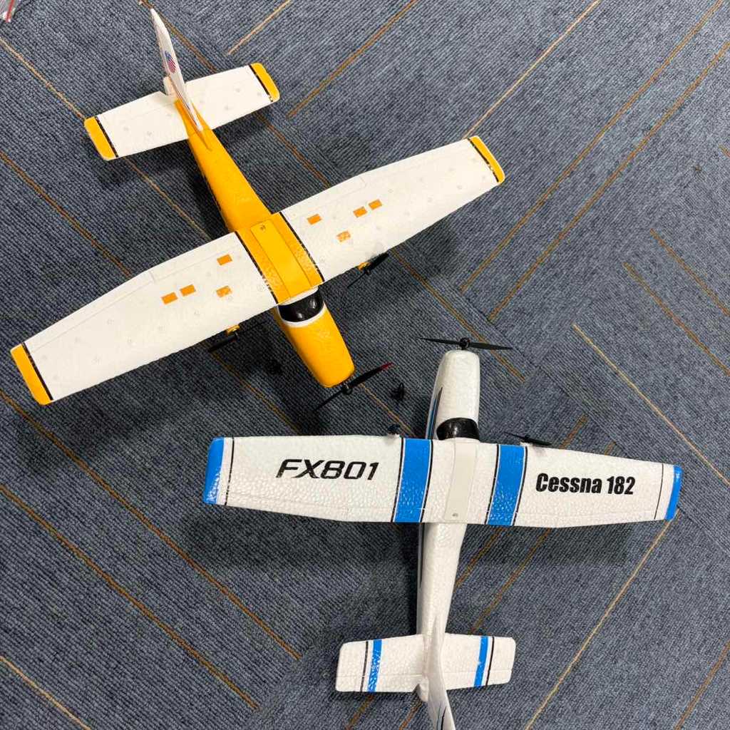 RC Plane 2.4G 2 Remote Control Fighter EPP Foam RTF Cessna 182 RC Aircraft Glider Airplane Toys Gift