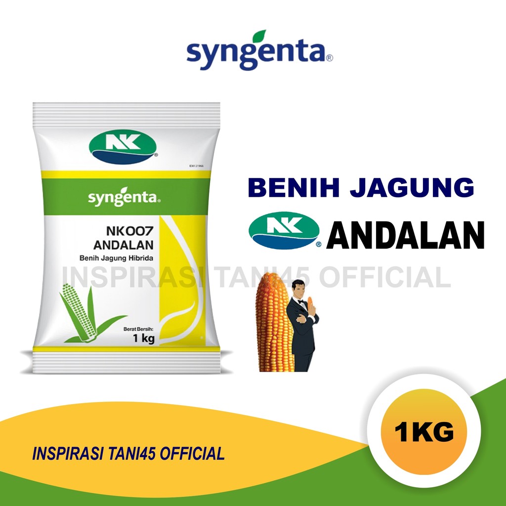 Benih jagung NK 007 ANDALAN 1 Kg/Bibit Jagung Andalan NK 007/Bibit Jagung Super 1 kg NK/Bibit Jagung