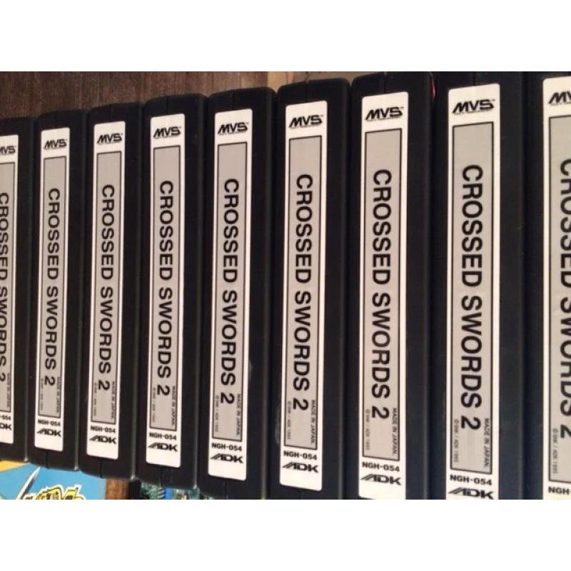 MVS Customed Crossed Swords 2Ironcladtwinkle star sprites  Arcade Game NEOGEO Test OK