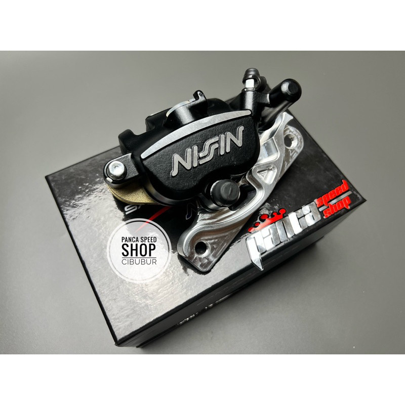 KALIPER NISSIN SAMURAI 2 PISTON MIO SMILE MIO SOUL DISC STANDAR & 220MM
