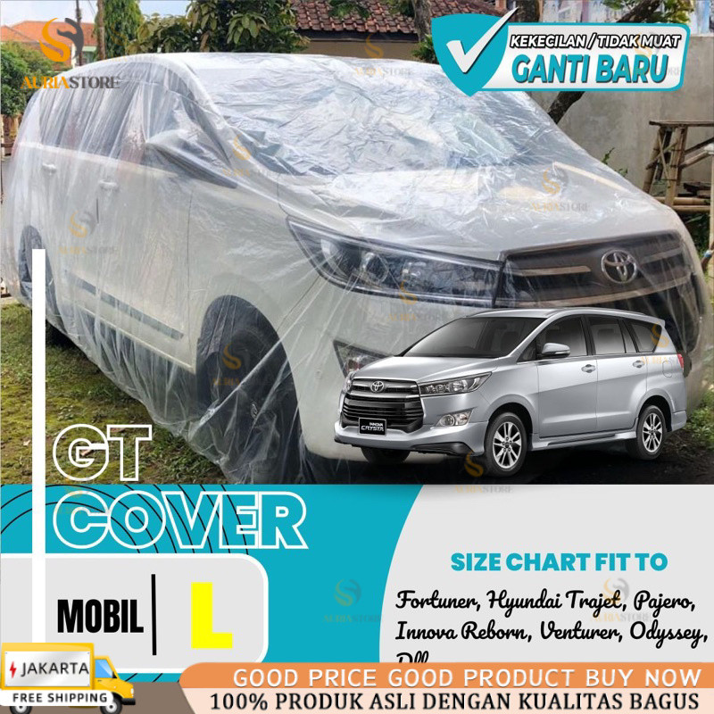 Cover Mobil Innova Reborn  Pajero Fortuner Cover Transparan Oddysey Cover Super Sarung Mobil