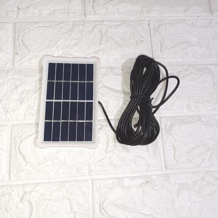 Modul Panel surya 6V 1w kabel jack dc barang baru NOS solarcell