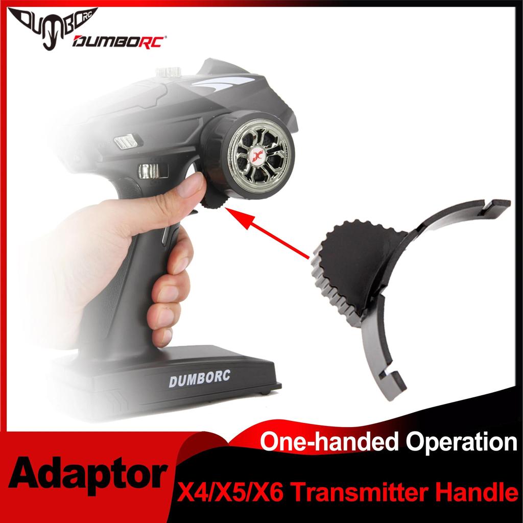 DUMBORC One Handed Steering Wheel Control Handle Adapter for DUMBORC X4 X5 X6 4 6 Transmitter Remote