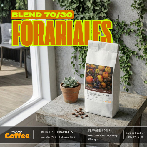 Blend 70/30 Forariales House Blend biji matang | 1Kg Roasted Beans
