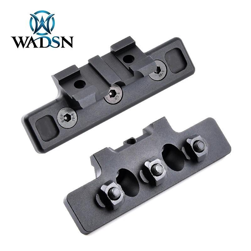 WADSN Offset Adaptive Flashlight Mount Mlok Keymod Scout Light Mount Base SF M300 M600 STEAM light M