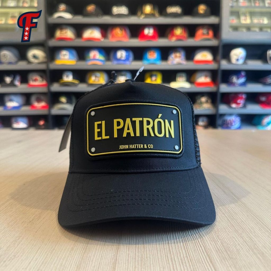 Topi John Hatter & Co Goat El Patron The Boss Design In Sweden Trucker Hat Original