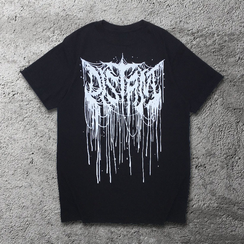 KAOS DISTANT - LOGO DRIP Regular Fit 30s Unisex