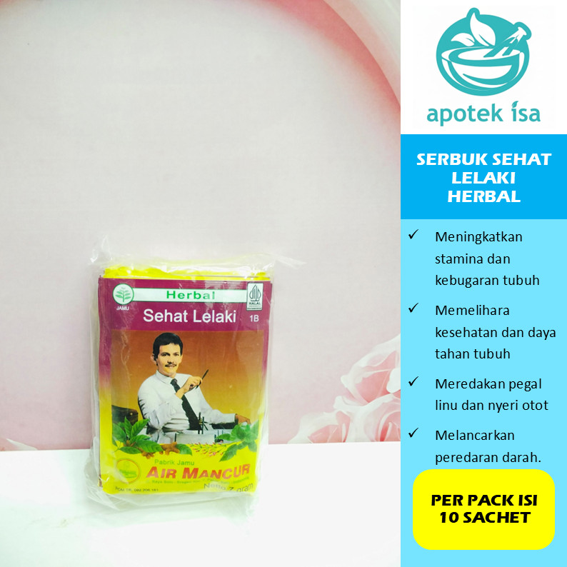 SERBUK SEHAT LELAKI JAMU HERBAL UNTUK MENJAGA STAMINA DAN VITALITAS PRIA