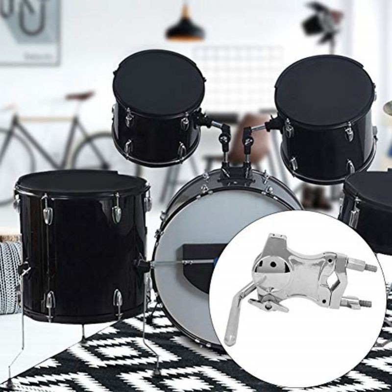 Tom Holder Drum Clamp Tom Clip Drum Percussion Mount Tom Holder Aksesoris Drum Set Hardware