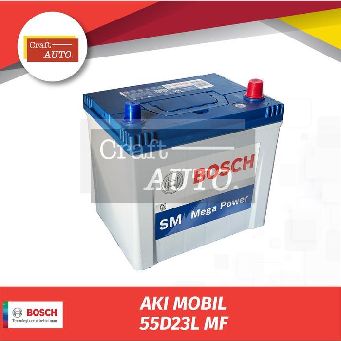 READY Aki Mobil Bosch Kering 55D23L - 55D23L.MF, Standar