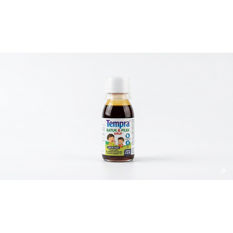 TEMPRA BATUK & PILEK SIRUP 1 BOTOL @ 60 ML