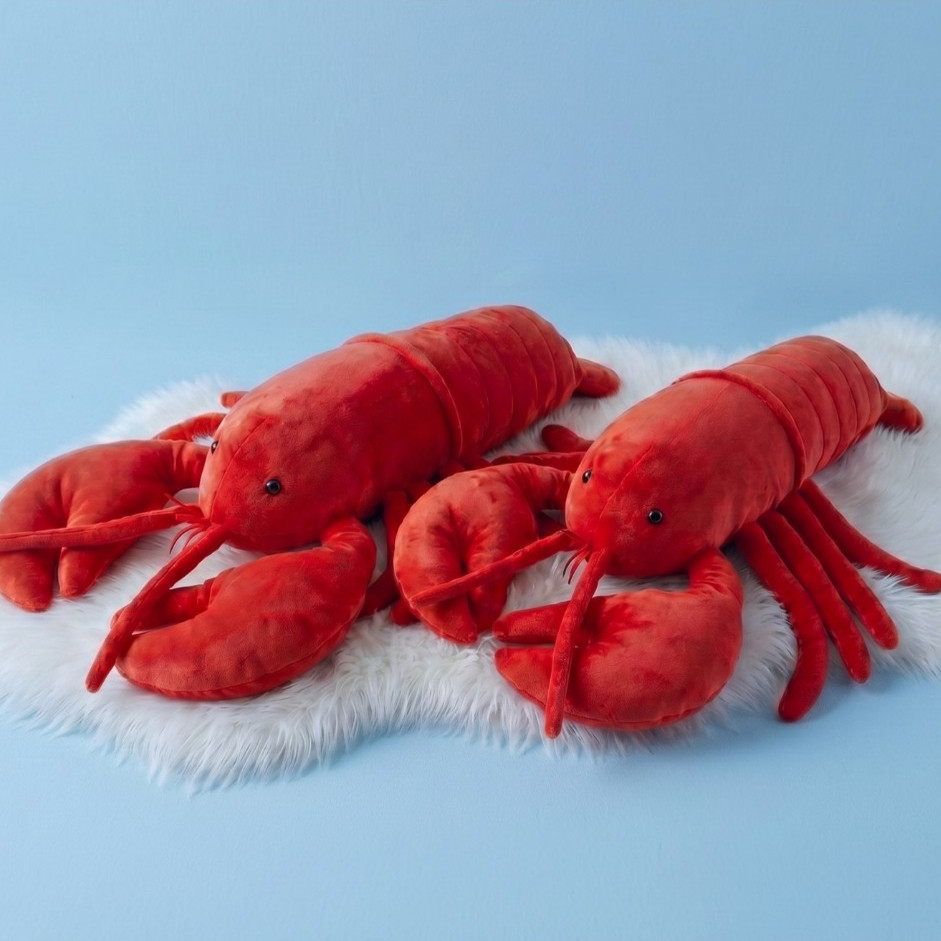 SB/ Bantal Plush Toys Binatang  Lobster Laut Sea Lucu Soft Cute
