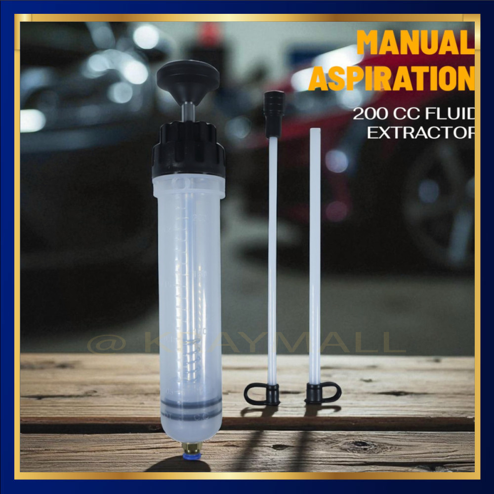 Pompa Tangan Transfer Oli Bensin Mobil Extractor 200ml - NC25
