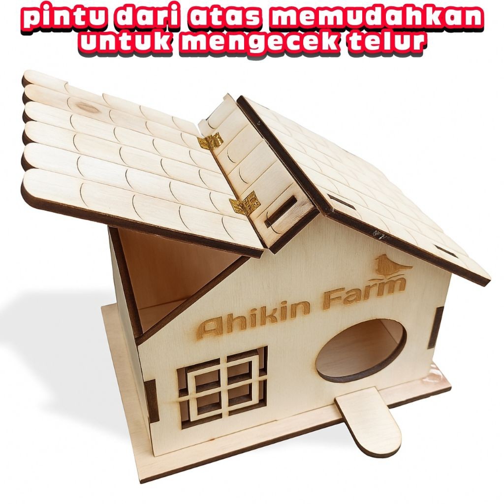 Glodok model rumah burung finch lovebird emprit kenari parkit buat diaviary