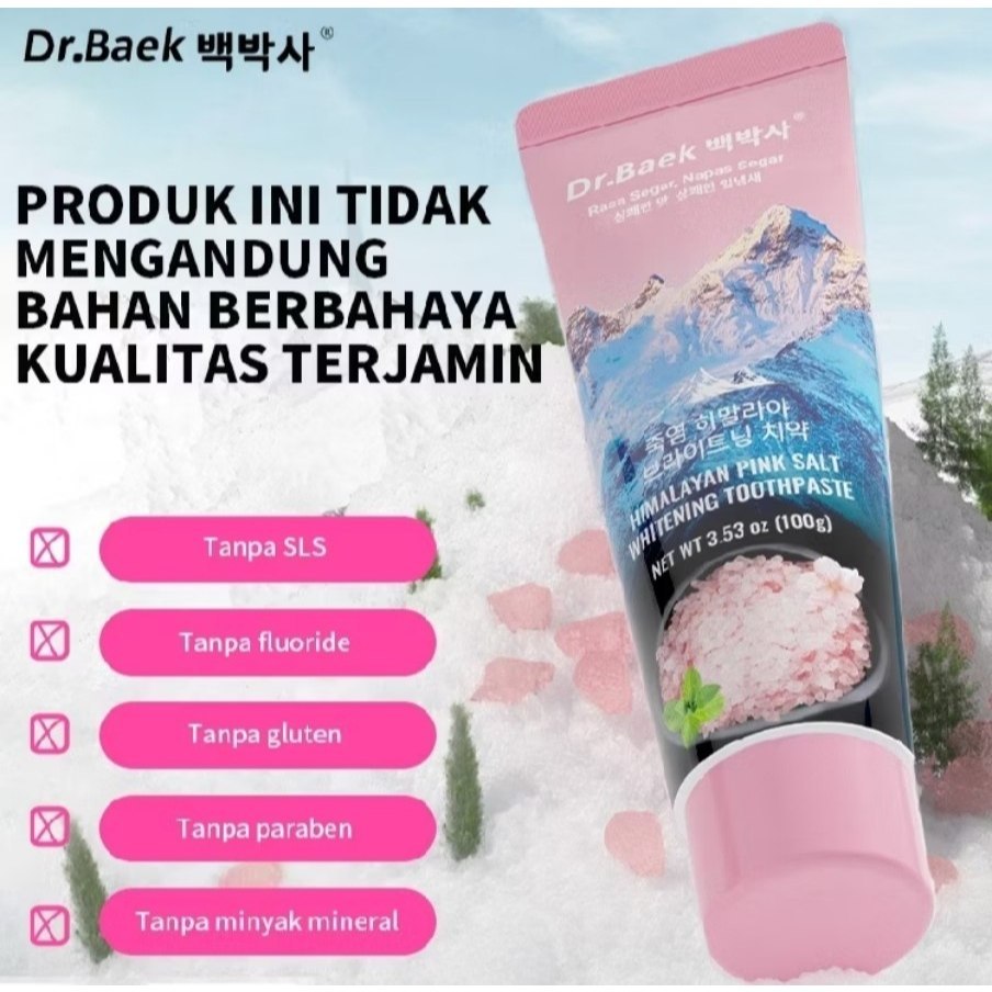 JORNEE Whitening Toothpaste by dr Baek ORIGINAL | MC
