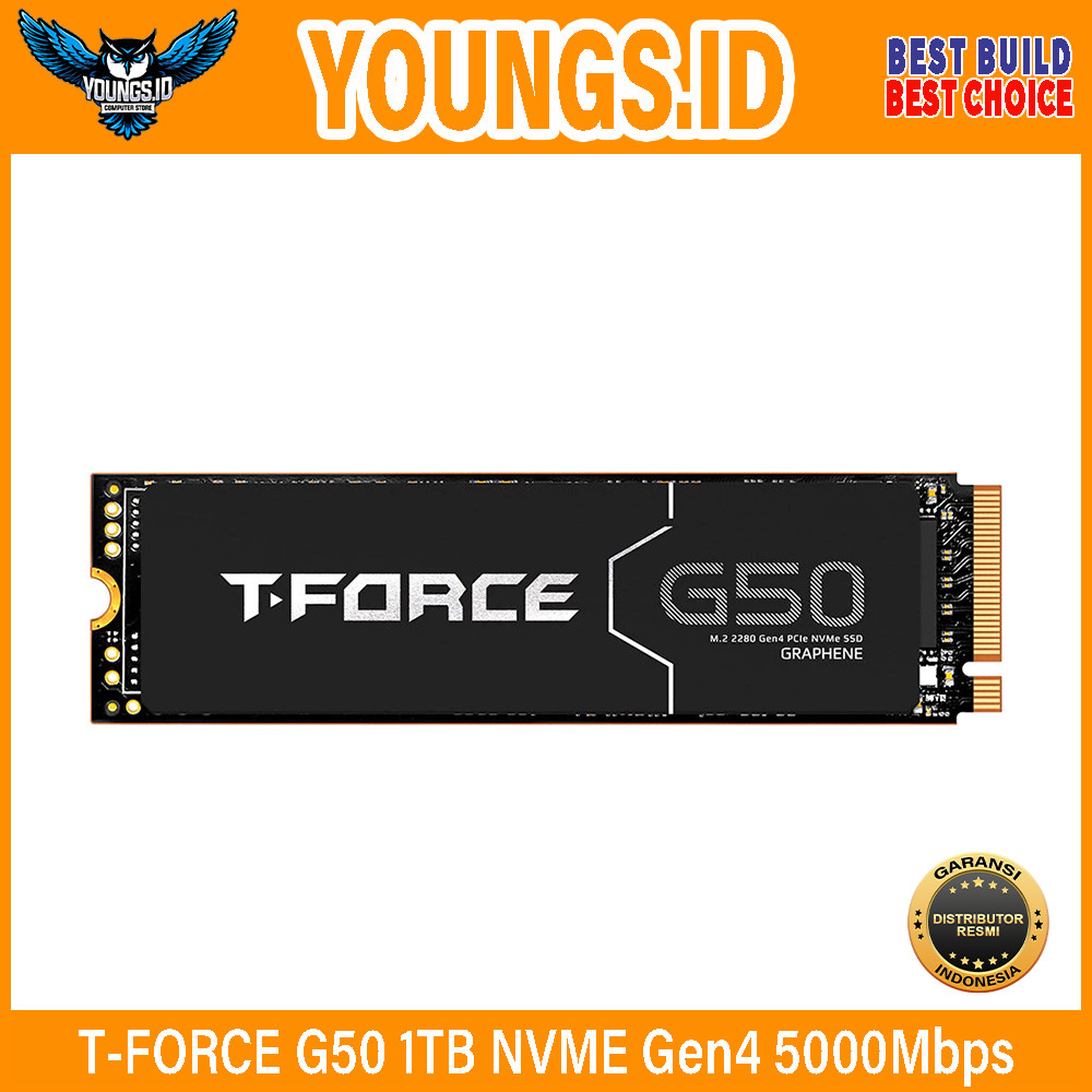 SSD TEAM T-FORCE G50 1TB NVME Gen4 5000Mbps