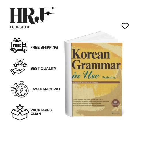 Buku Belajar Bahasa Korea Korean Grammar In use Beginning