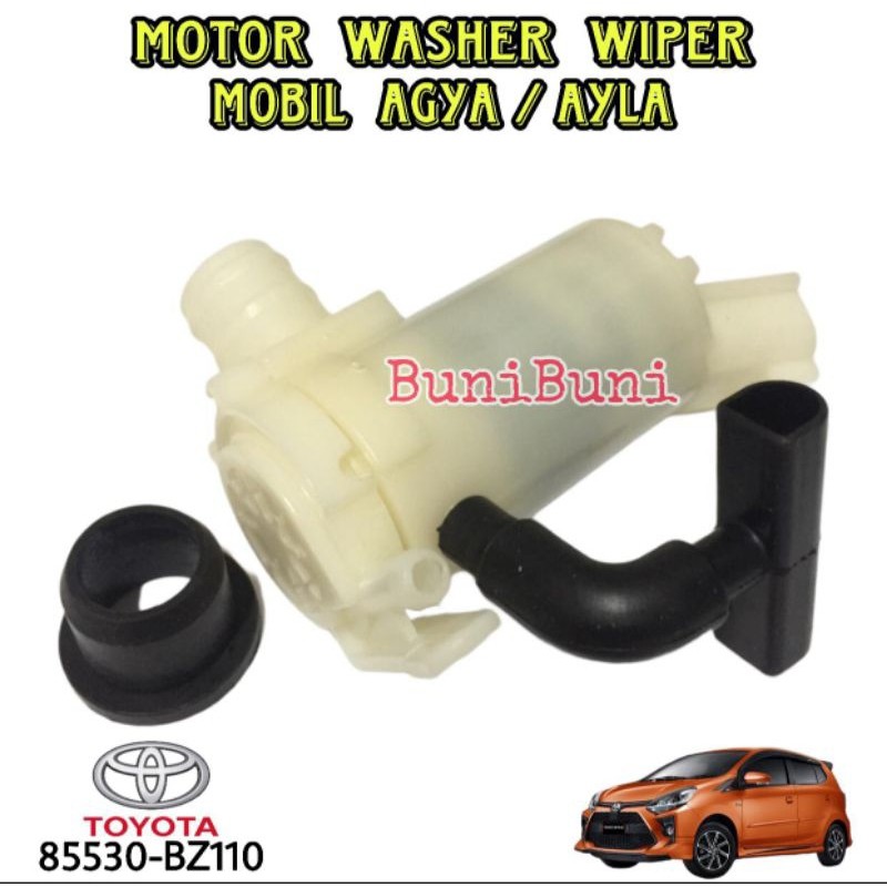 READY MOTOR WASHER WIPER AGYA - Dinamo Semprotan Air Wiper Mobil AGYA AYLA