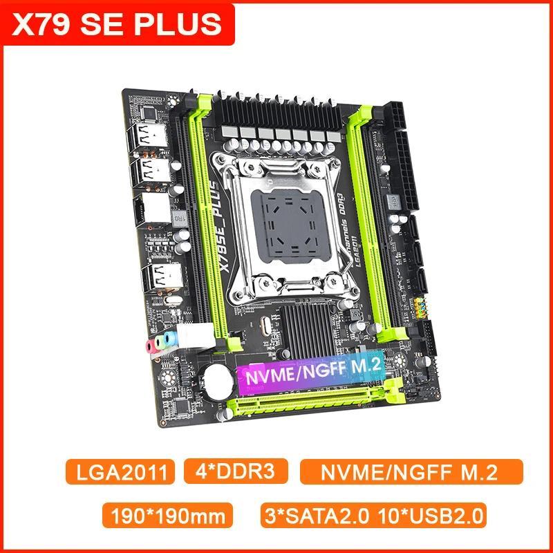 x79 motherboard Support Intel Xeon E5 v1 v2 LGA 2011 CPU DDR3 REG ECC RAM Dual annel Mainboard placa