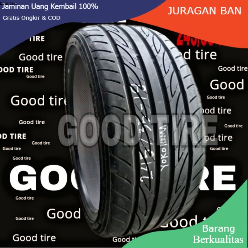YOKOHAMA ADVAN 245-35-19 R19 RING 19 COPOTAN SEKEN SECOND BEKAS BAN MOBIL BMW MERCEDES BENZ MERCY