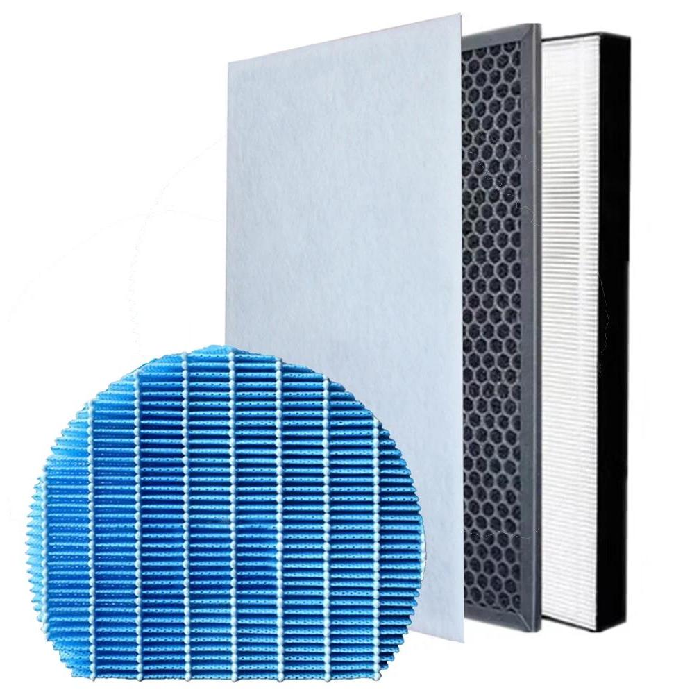 For Sharp KC-A40 KC-A40SA KC-A40EU KC-A40J KC-A40E Air Purifier HEPA Carbon Humidifiying filter FZ-A