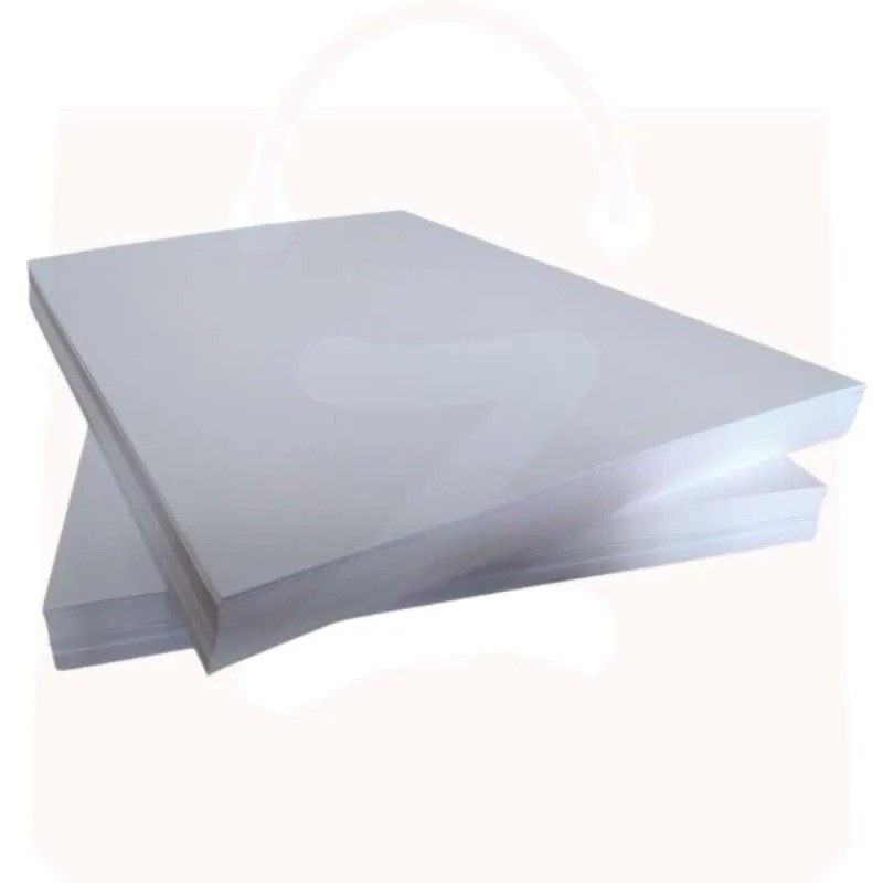 (Per pack) Kertas BC Putih POTONG A5 / Kertas Putih Polos Tebal Per pak / Manila Potong / Kertas buf