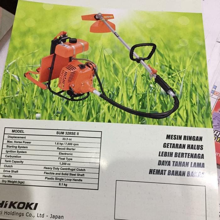Mesin Potong Rumput TANAKA 2TAK 328 Mesin potong rumput gendong 2 tak TANAKA SUM 328 SE II