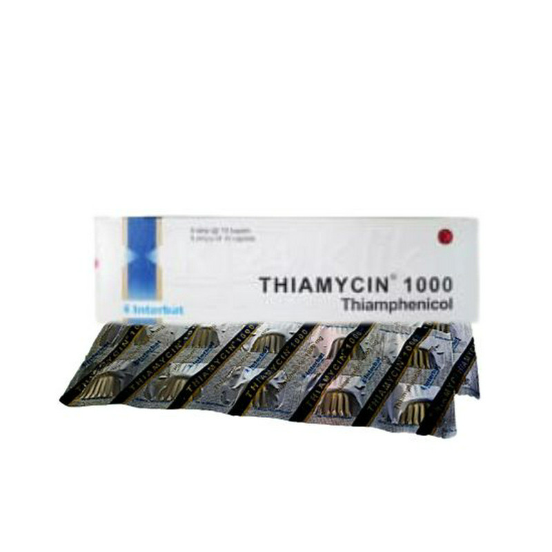 THIAMYCIN 1000 1000 MG 1 STRIP @ 10 KAPLET