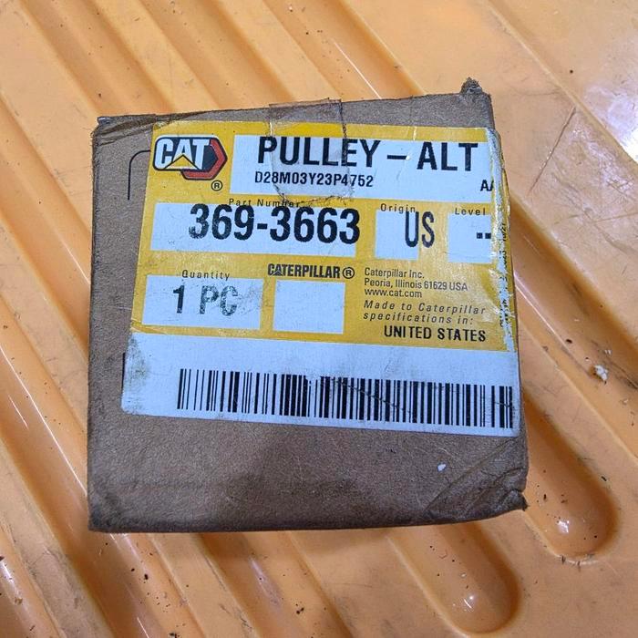 369-3663 PULLEY CATERPILLAR GENUINE PART