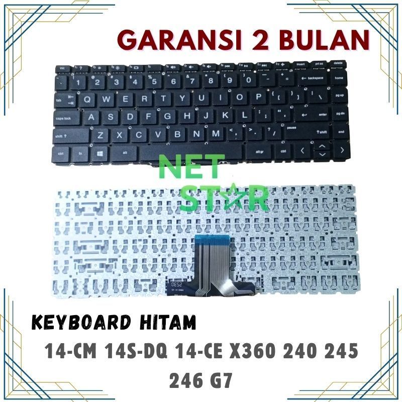 Keyboard HP 14-cm0071AU 14-cm0076AU 14-cm0078AU 14-cm0091AU -NS