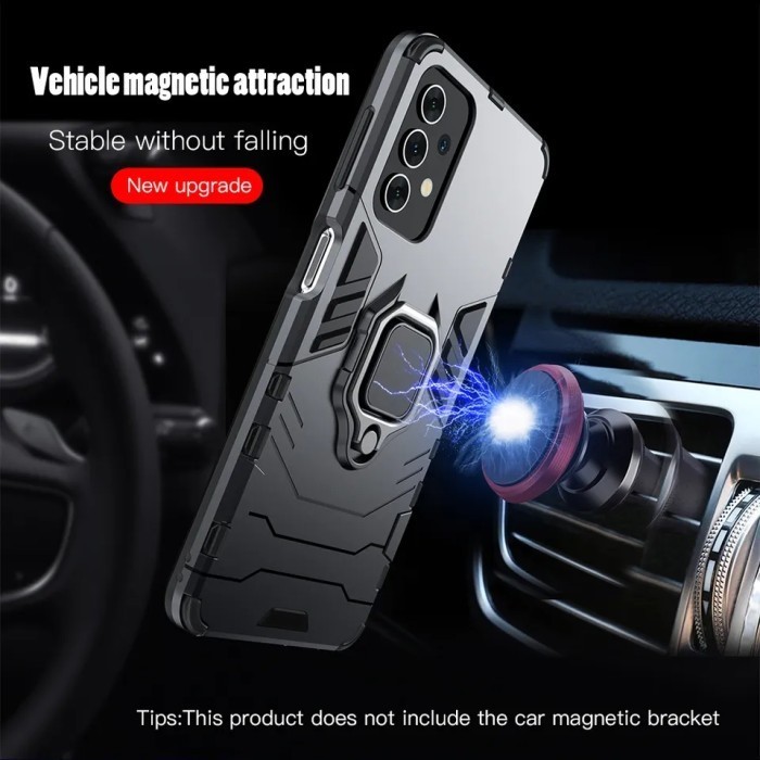 CASE SAMSUNG A32 A52 A52S A72 ROBOT ARMOR IRING STANDING CASE