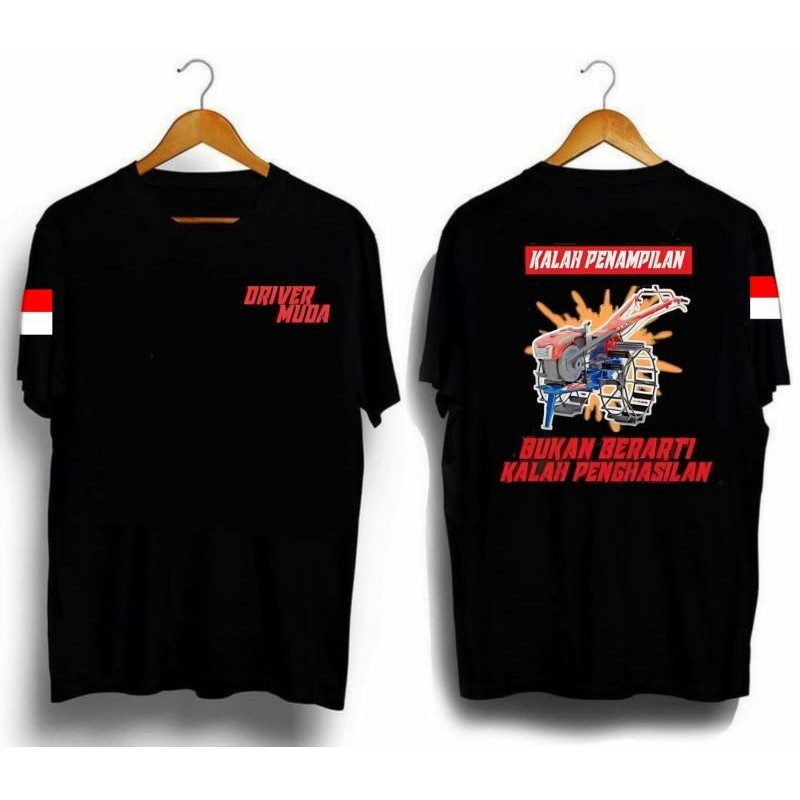 KAOS DRIVER MUDA TRAKTOR KALAH PENAMPILAN BUKAN BERARTI KALAH PENGHASILAN || KAOS TRAKTOR
