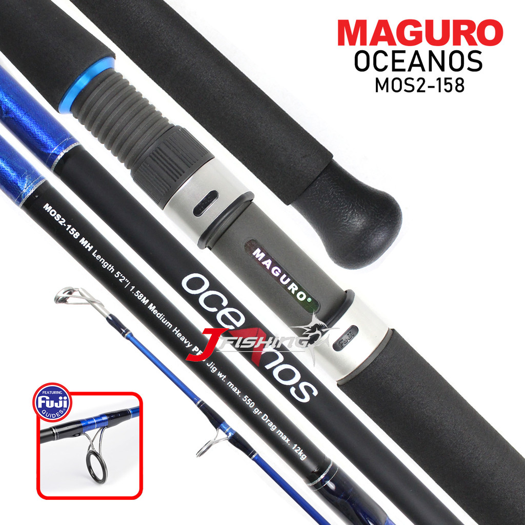 Joran Maguro Oceanos/Tackle/Rod/Jigging Rod/ PE 1.5-4 ,3-6 , 8