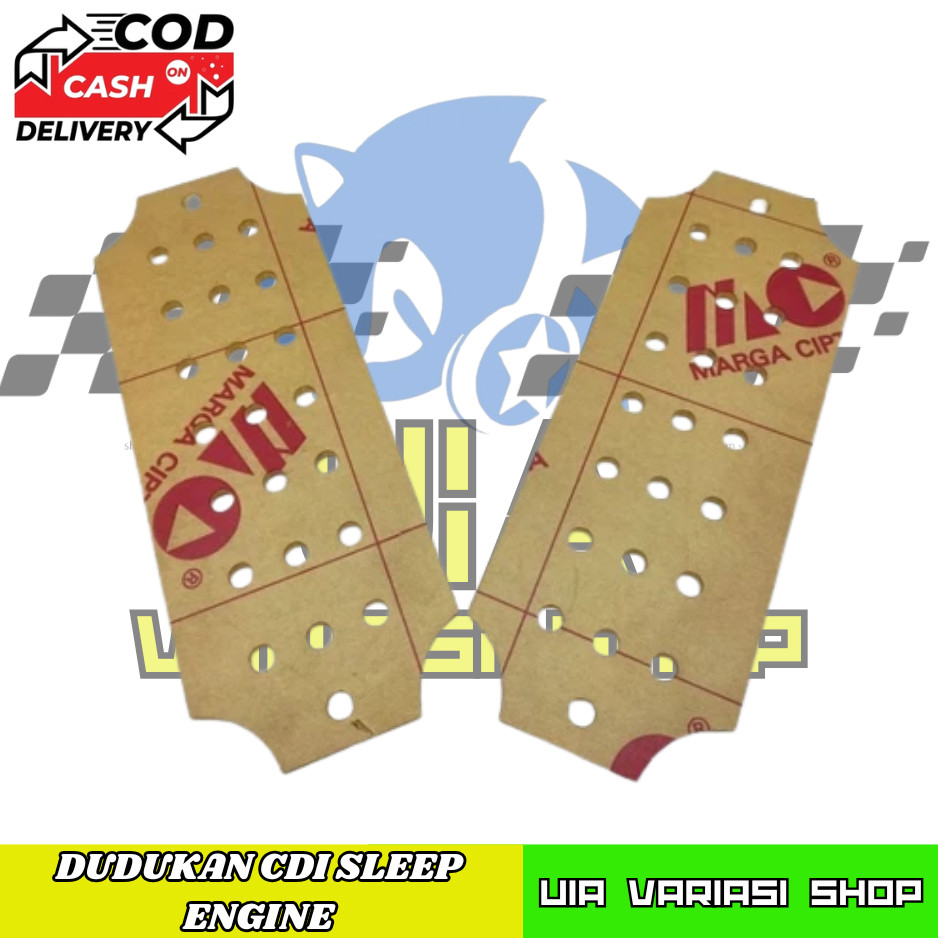 Dudukan CDI Sleep Engine Pangkon CDI ECU Power Up Stabilizer Aki Matic Satria Fu Herex 5 MM