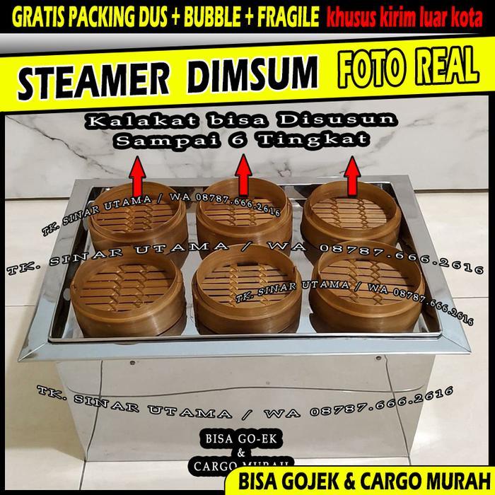 Tempat Alat Kukusan DIMSUM DIM SUM HAKAO Kukus Klakat Kalakat Kelakat