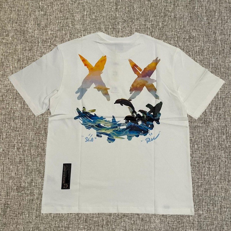 HOT RIC Ricky Is Clown Dolphin Tee White Original / RickyisClown