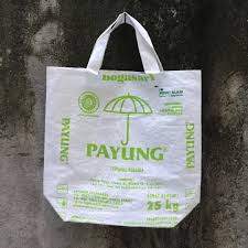 2 pcs Tas belanja besar lipat tas karung tas murah  tempat belanja goni karung bekas tas bagor tas h