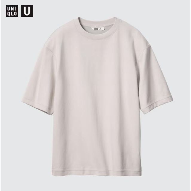 T-SHIRT KAOS KATUN AIRISM OVERSIZED UNIQLO COWO TSHIRT KAOS AIRISM KATUN UNIQLO PRIA