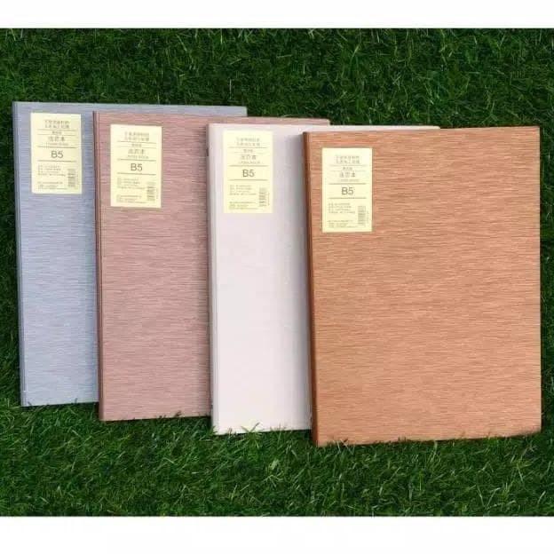 Binder B5 Urat Kayu Wengu - Cokelat, B5
