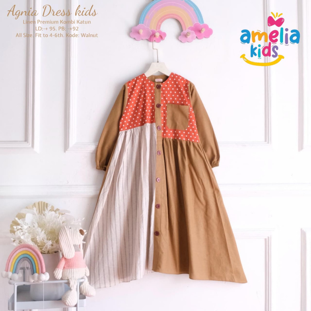 0105   AGNIA DRESS KIDS by AMELIa KIDS    FASHION ORIGINAL  // ONESTUFF