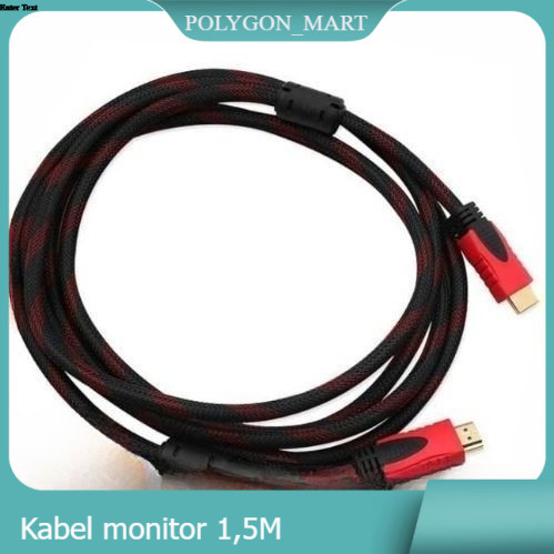 Kabel HDMI ke HDMI 1.5 Meter Anti Putus | Kabel Monitor TV Laptop Gaming
