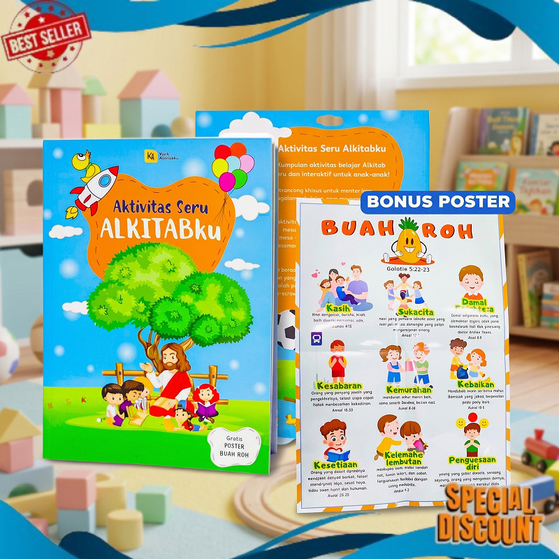 Kuis Aktivitas Seru Alkitabku Edukasi Anak Sekolah Minggu Kristen Katolik Kreatif Interaktif Bonus P