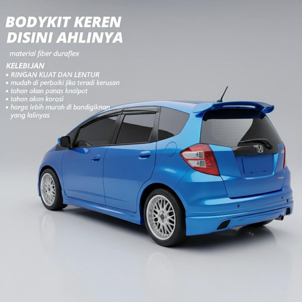 bodykit Honda jazz Mugen 2008-2011 bodikit jazz ge8 mugen