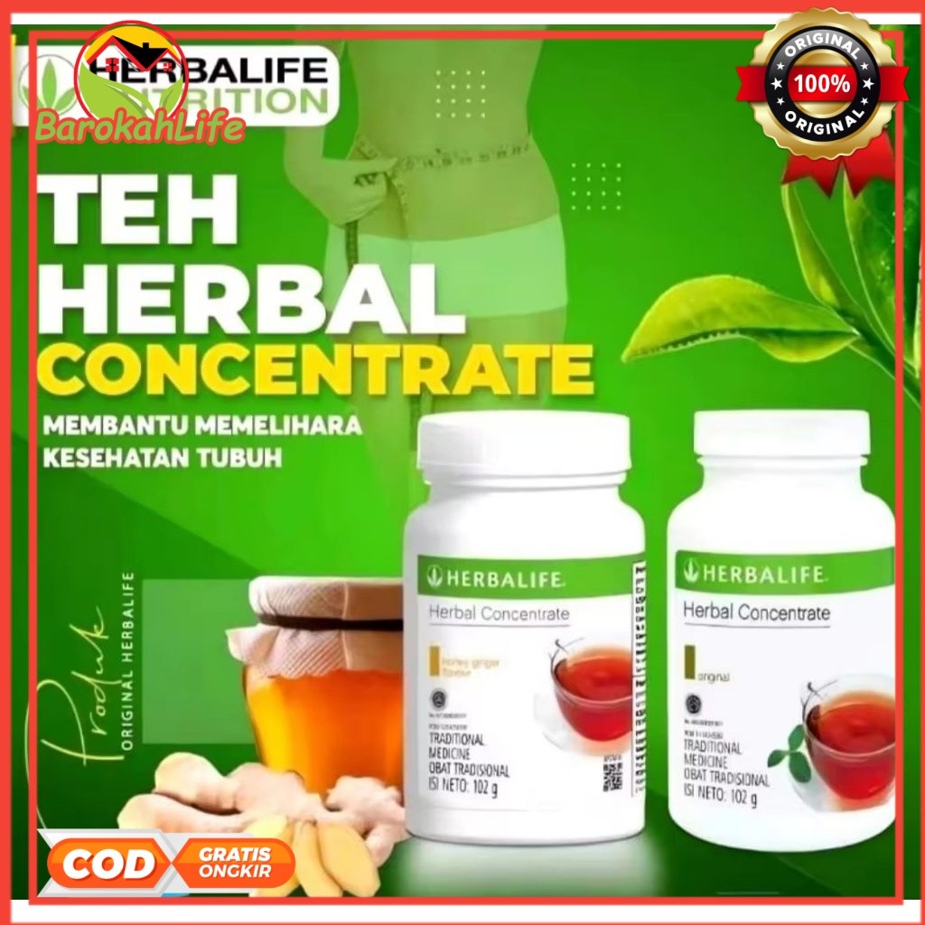 Herbalife Teh Penurun Berat Badan Teh Thermojentic HERBALIFE Potong Barcode Herbal Concentrate 102gr